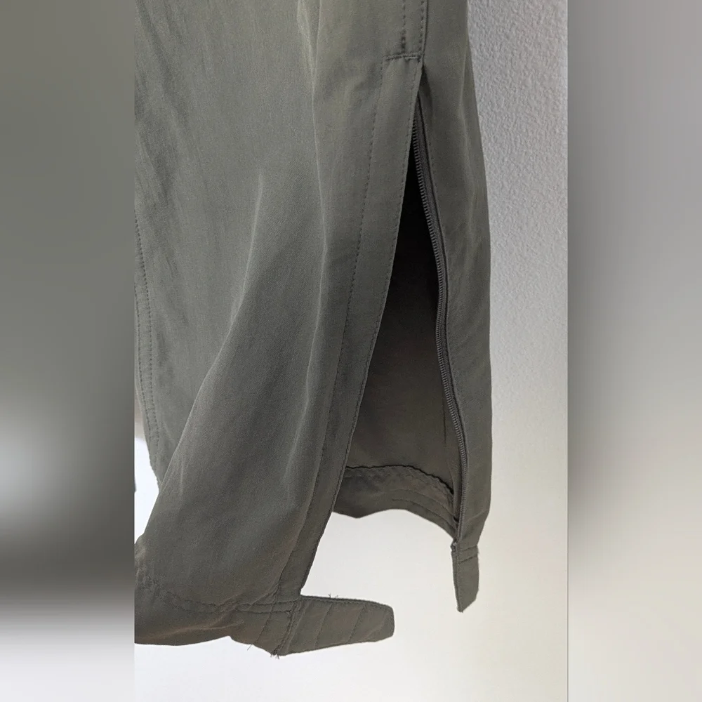 REI Olive Travel Joggers with Zip Pocket - Picture 3 of 12